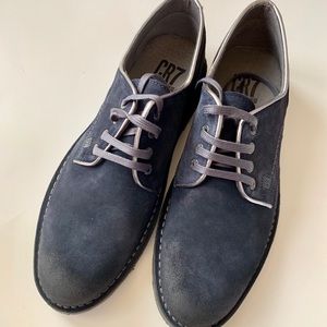 CR7 Cristiano Ronaldo footwear navy suede oxford/ brogues